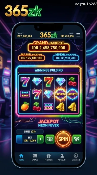 Pratinjau antarmuka megawin288 — aplikasi APK resmi Android v2.5.6
